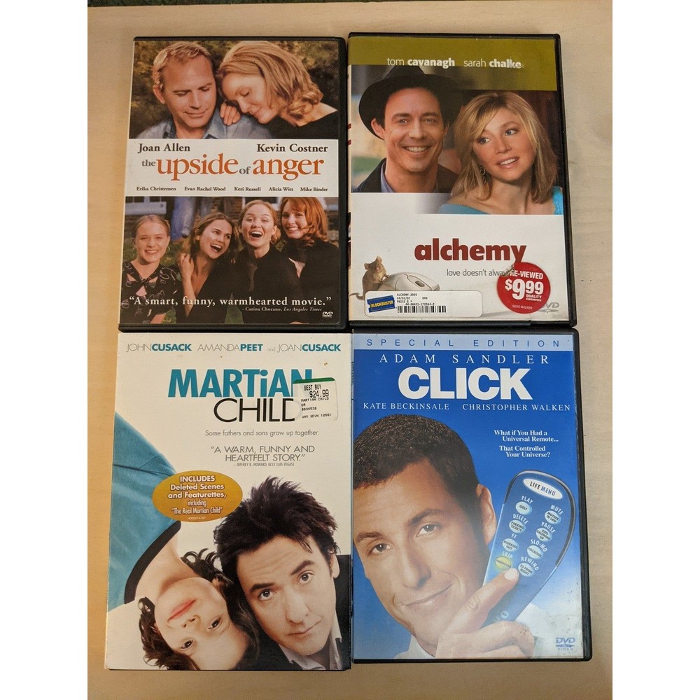 Lot of 4 DVD'S "Feel Good" movies
